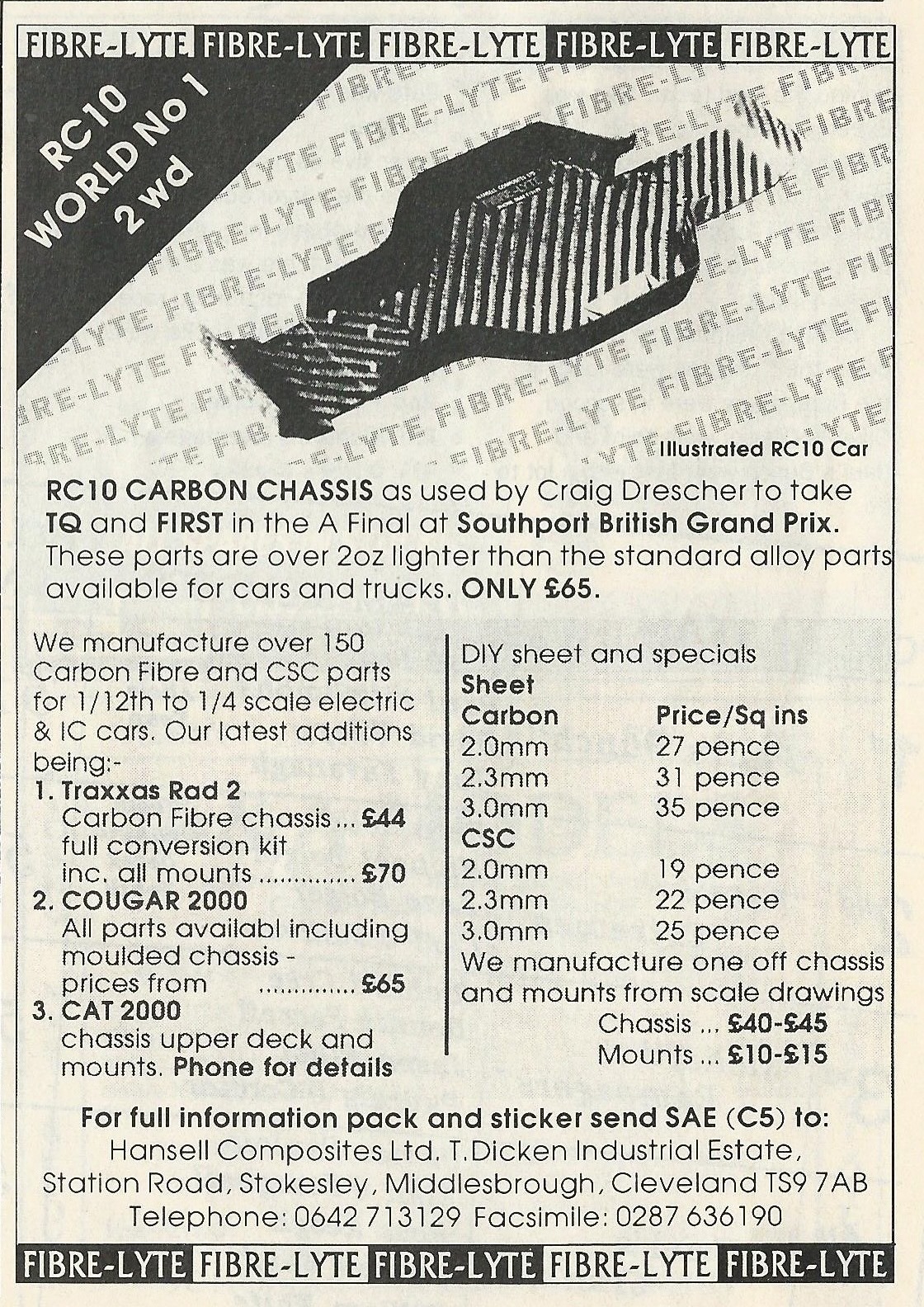 OverRC.com, le site de la voiture radio-commandée électrique.